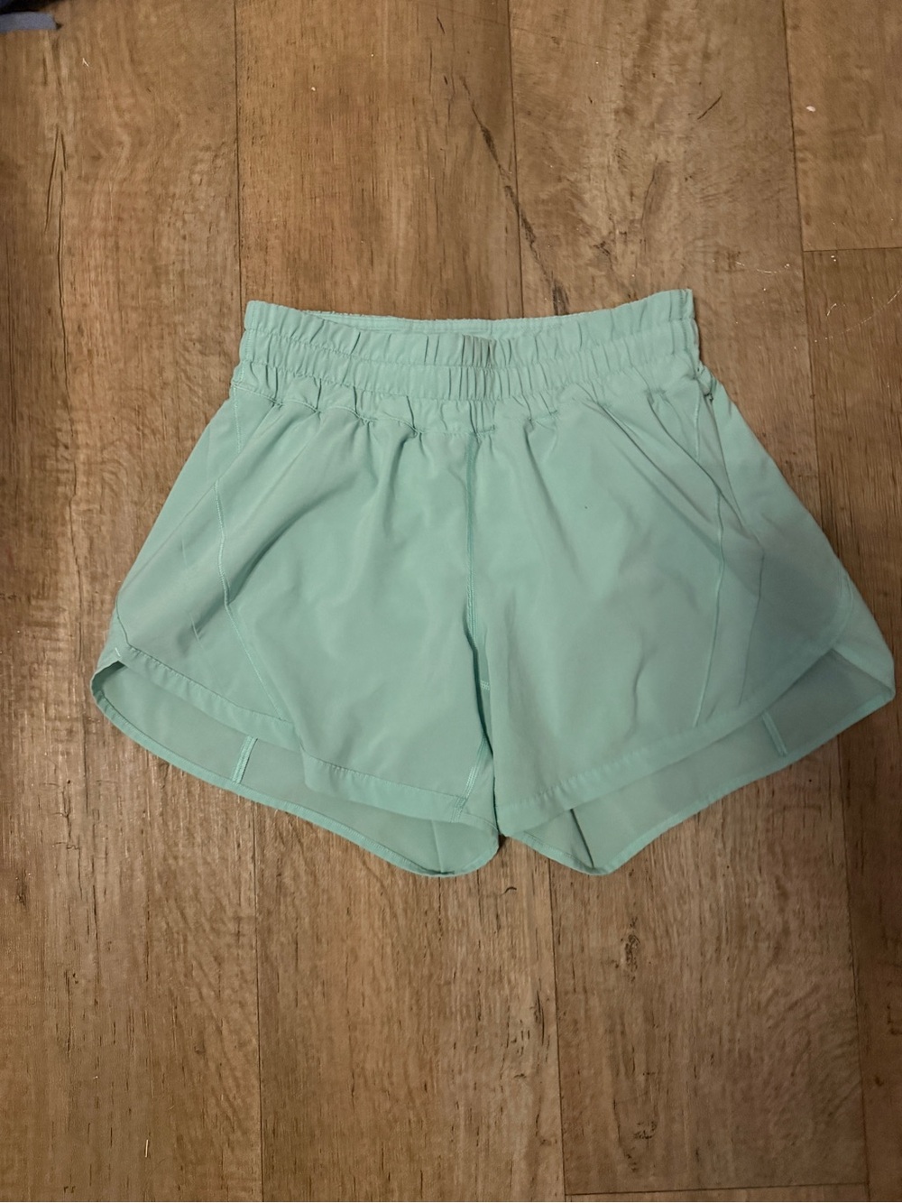 lululemon athletica Mint Green Performance Running Shorts